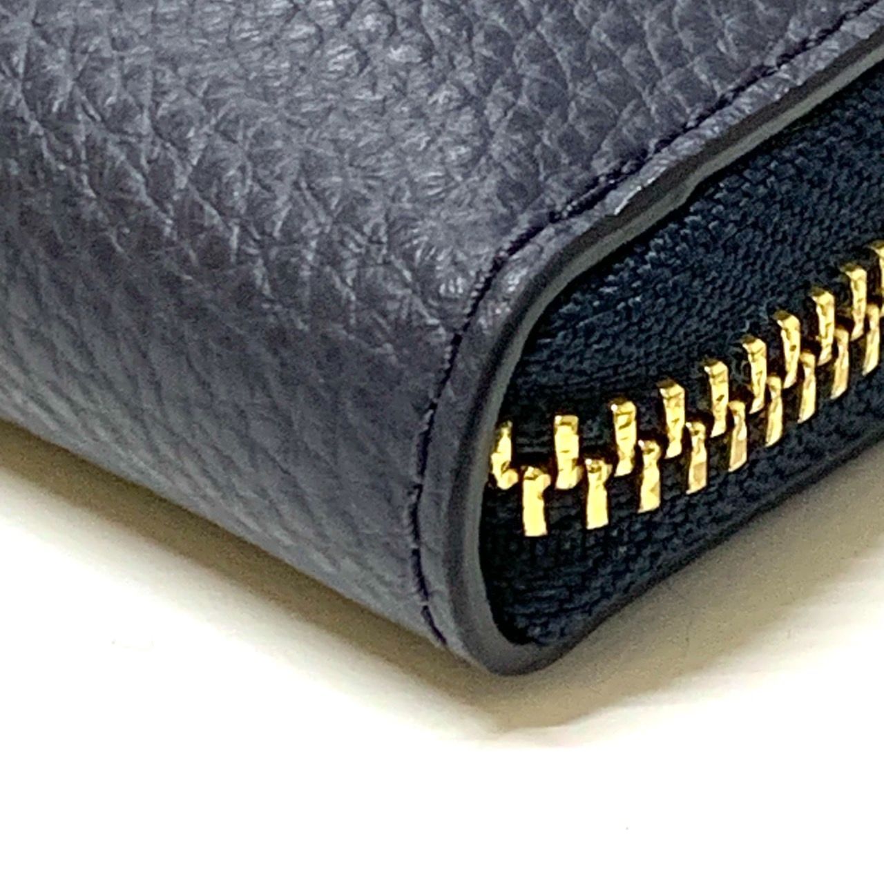 COACH】コーチ/ペブルレザー長財布/ネイビー/F73445 - メルカリ