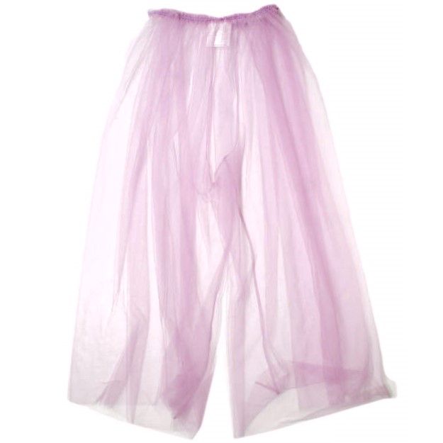 最終価格　美品　XS 23AWチュール パンツ3L-P001 noir kei ninomiya(ノワールケイニノミヤ) 23AWチュール パンツ