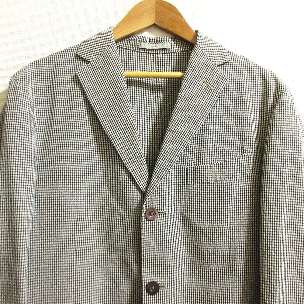 良品 BOGLIOLI ボリオリ COAT ギンガムチェック テーラードジャケット