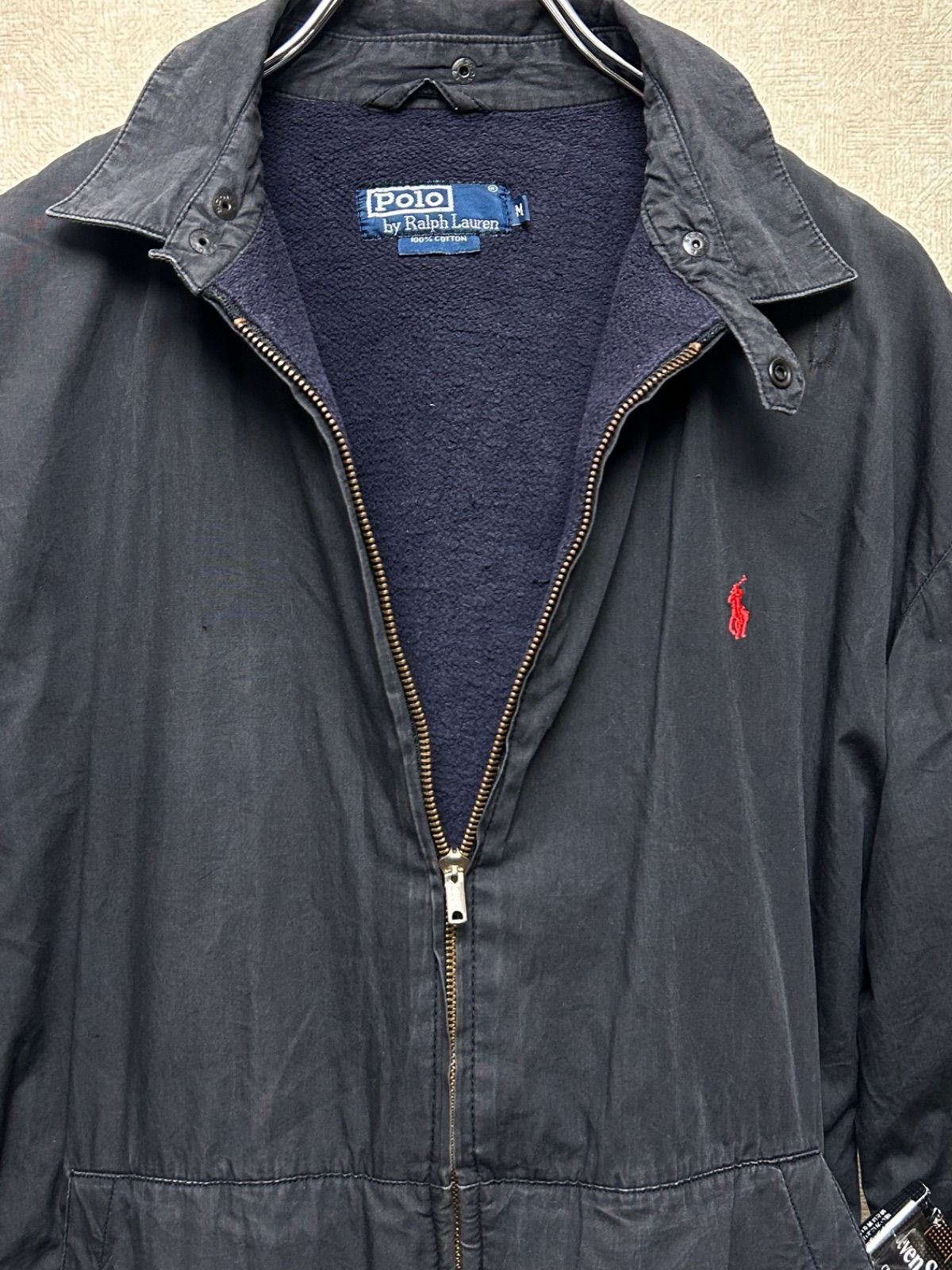 ジャケット・アウター Polo Ralph Lauren drizzler jacket size L Polo by Ralph Lauren Black Zipper Drizzler Jacket M | eBay