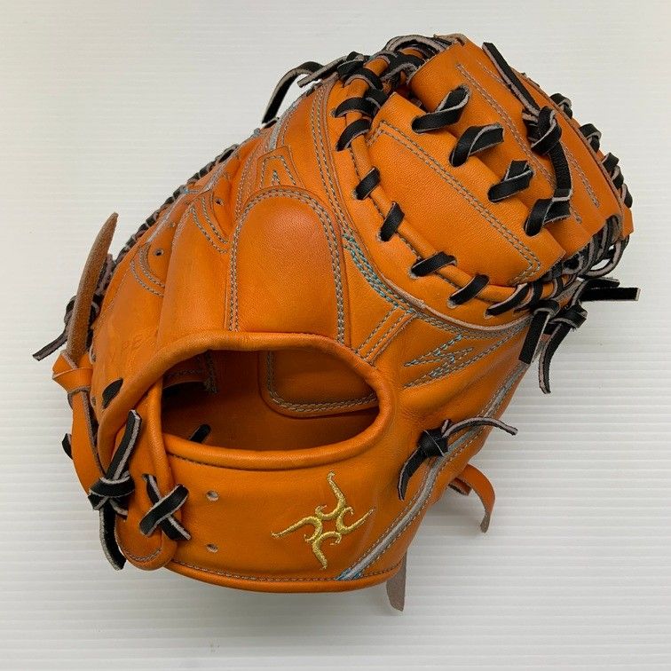 中古品 要 KANAME 軟式 キャッチャーミット TYPE-C200R 5698