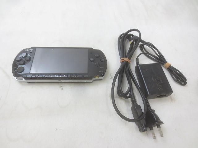 ゲーム PSP 本体 PSP3000 ピアノブラック 動作品 充電器付き