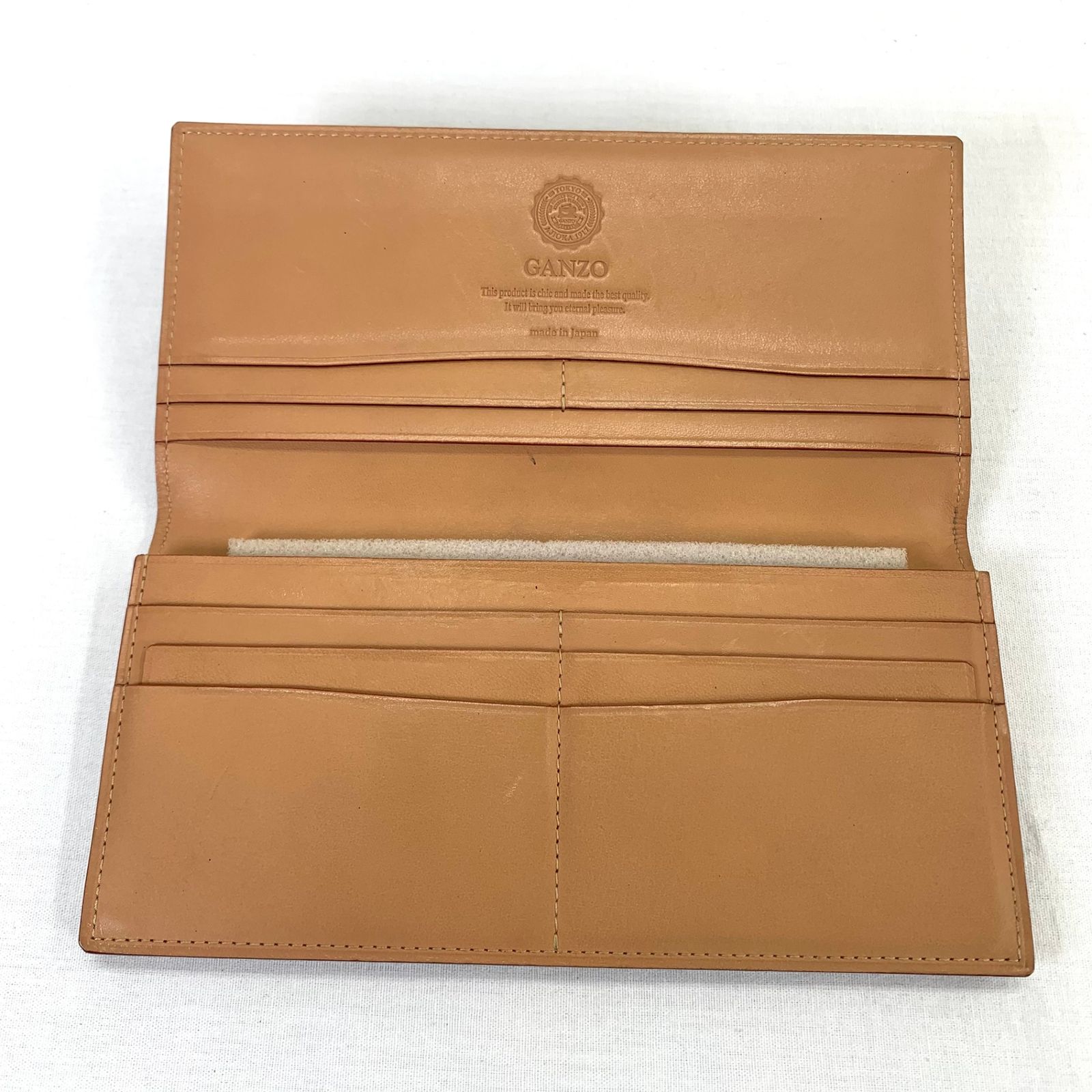 GANZO ガンゾ 黒 コードバン 長財布 札入れ 箱付き ギャランティ付  