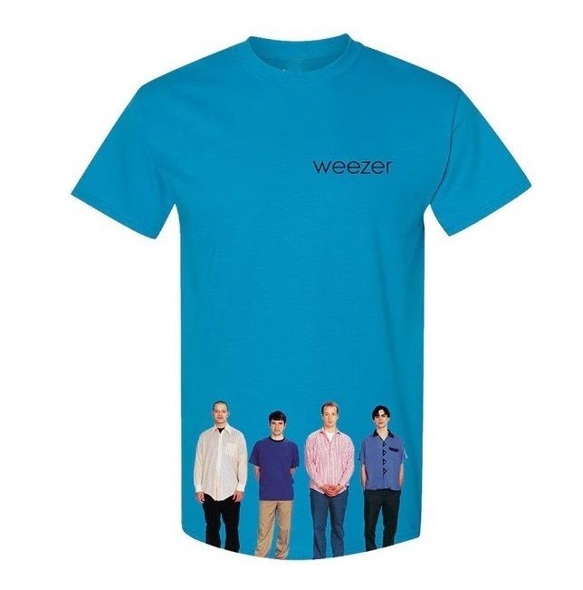 公式新品】WEEZER - BLUE ALBUM ウィーザー Tシャツ GILDAN HEAVY