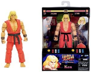 ウルスト ストリートファイターII ケン アクションフィギュア Ultra Street Fighter II Ken 6-Inch Action Figure