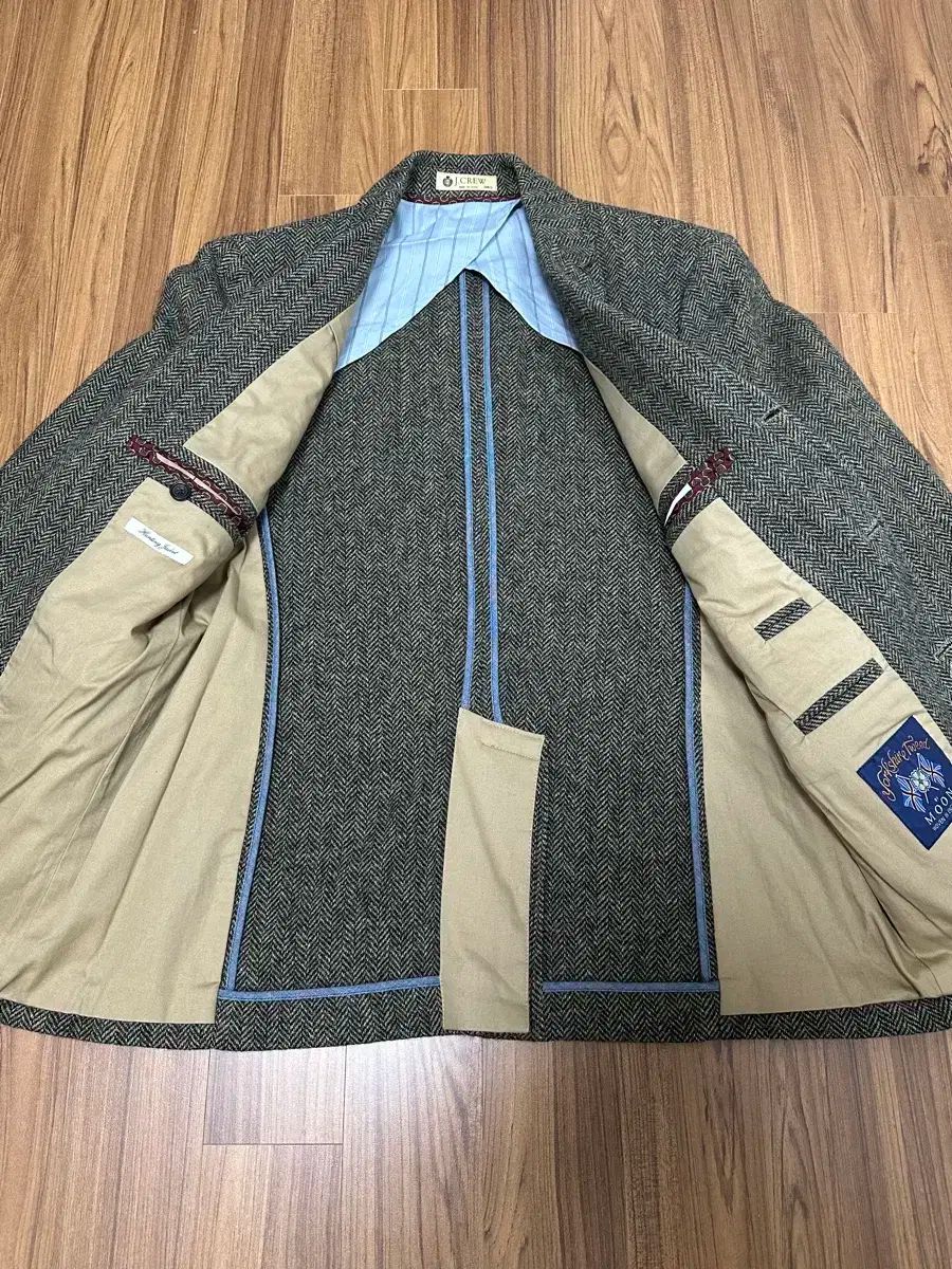 J.Crew J.クルー Abraham Moon＆Sons エイブラハム ムーン ヘリンボーン ブレザー スポーツ コート 38S KANDAIZUMI_COM
