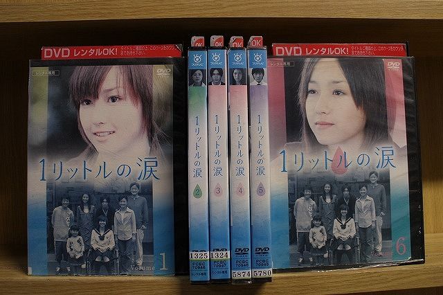 DVD 1リットルの涙 全6巻 沢尻エリカ 薬師丸ひろ子 ※ケース無し