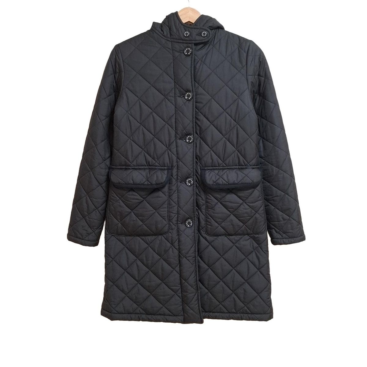 MACKINTOSH マッキントッシュ コート サイズ36 S レディース - 黒 長袖|キルティング|中綿|冬