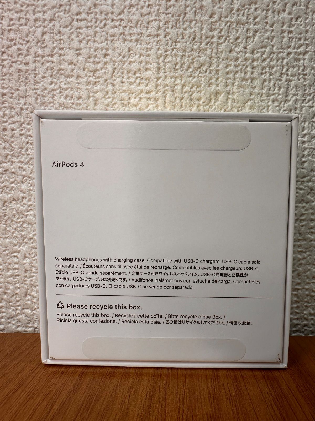 美品】AirPods4 OK7DY ANC非搭載 MXP63J/A - メルカリ