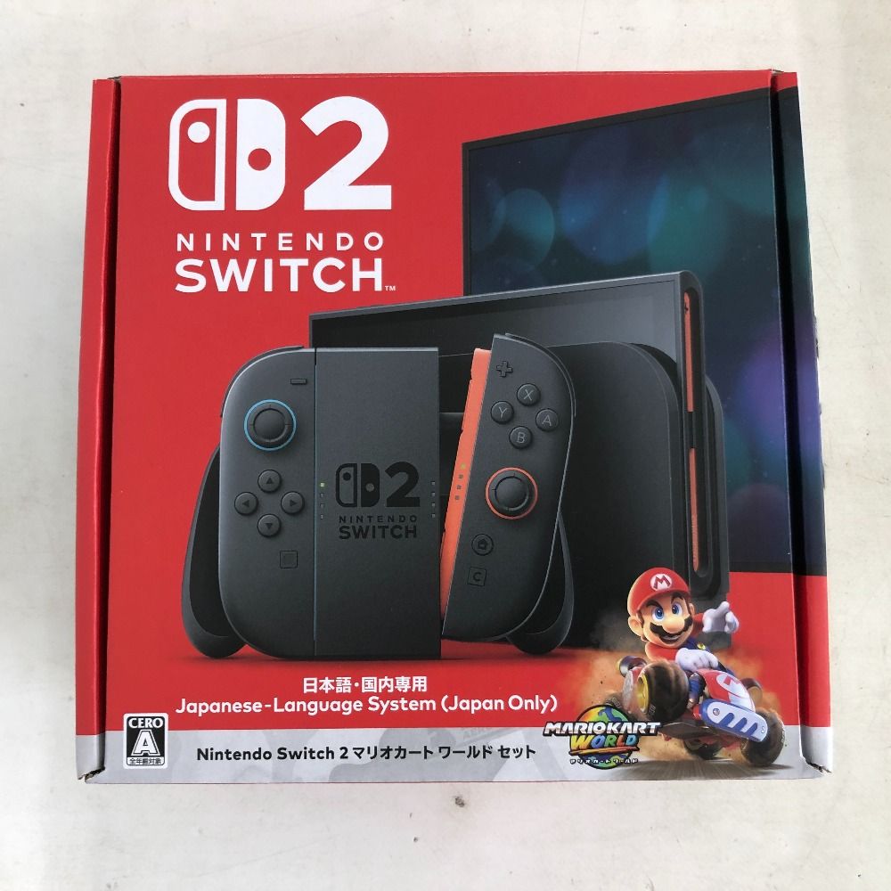 Nintendo Switch 2マリオカート ワールド セット 任天堂 02w19719