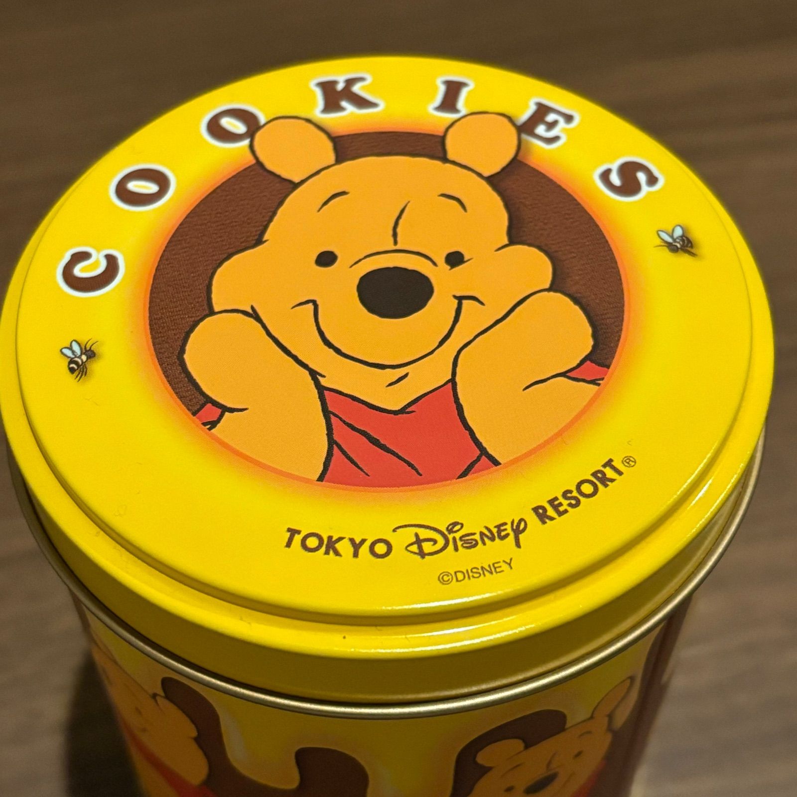 Disney 東京ディズニーリゾート くまのプーさん クッキー缶 缶のみ