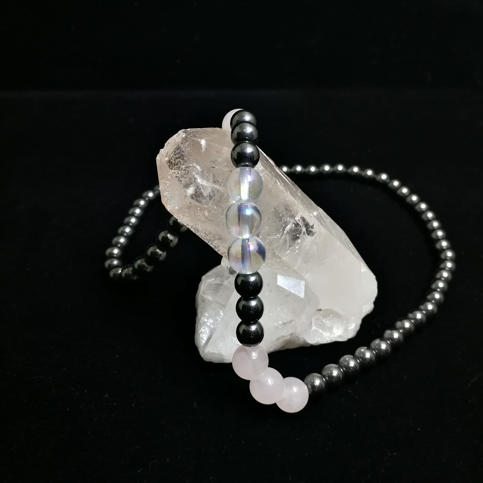 ♪591 ❤️ アンティーク ガラスビーズ マスクチェーン メガネチェーン