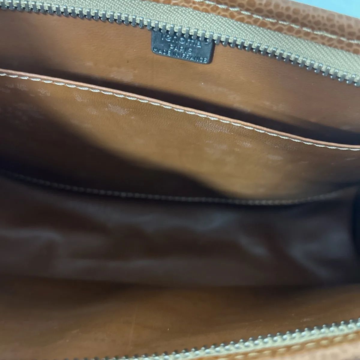 renoma レノマ フランス製 レザー セカンド クラッチバッグ