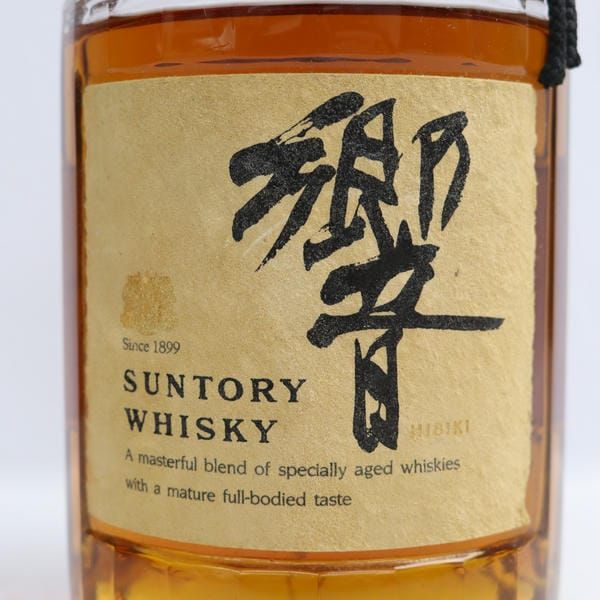 サントリー 響 旧 裏ゴールドラベル金キャップ （750ml 木箱入）