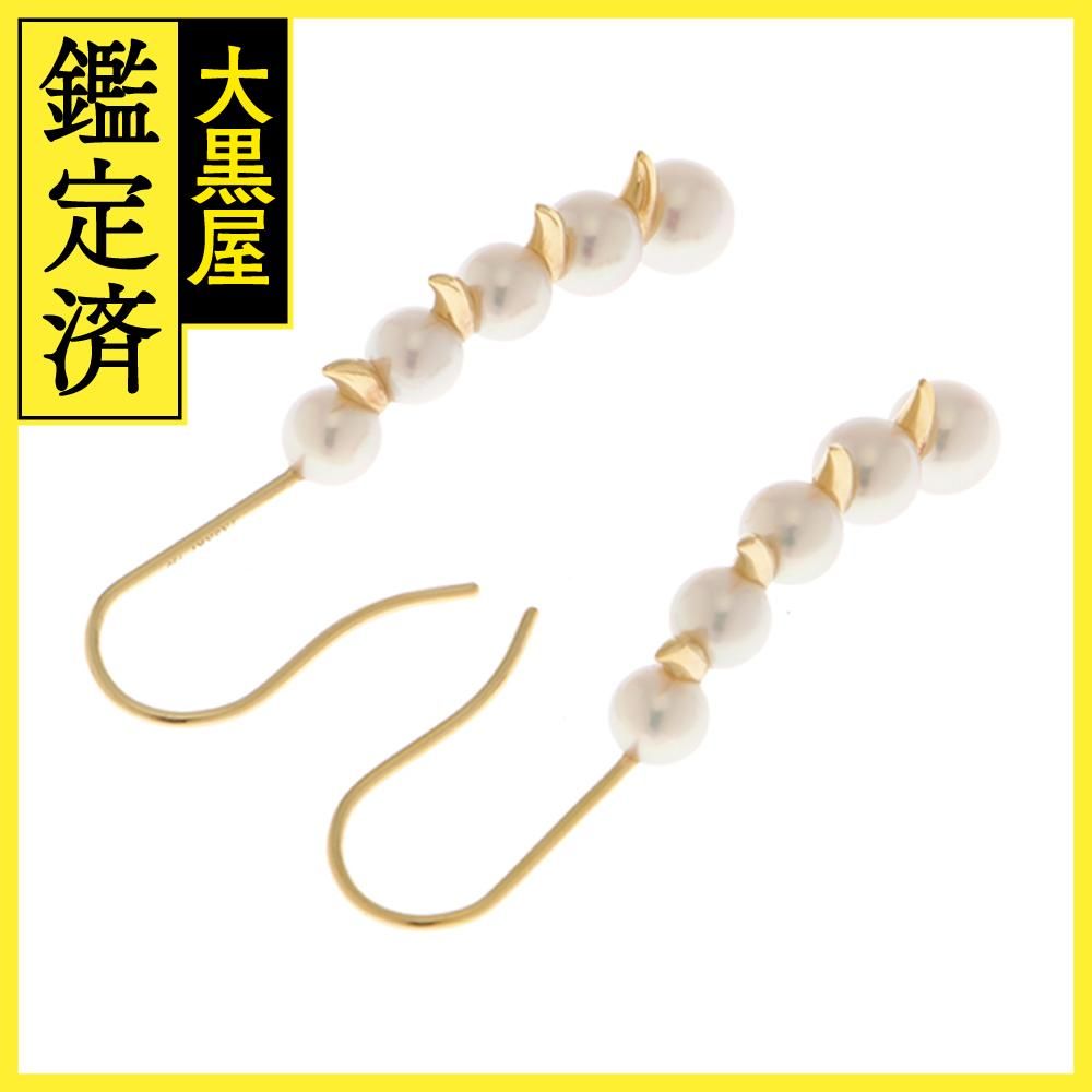 TASAKI タサキ デインジャースコーピオンピアス K18/P イエロー