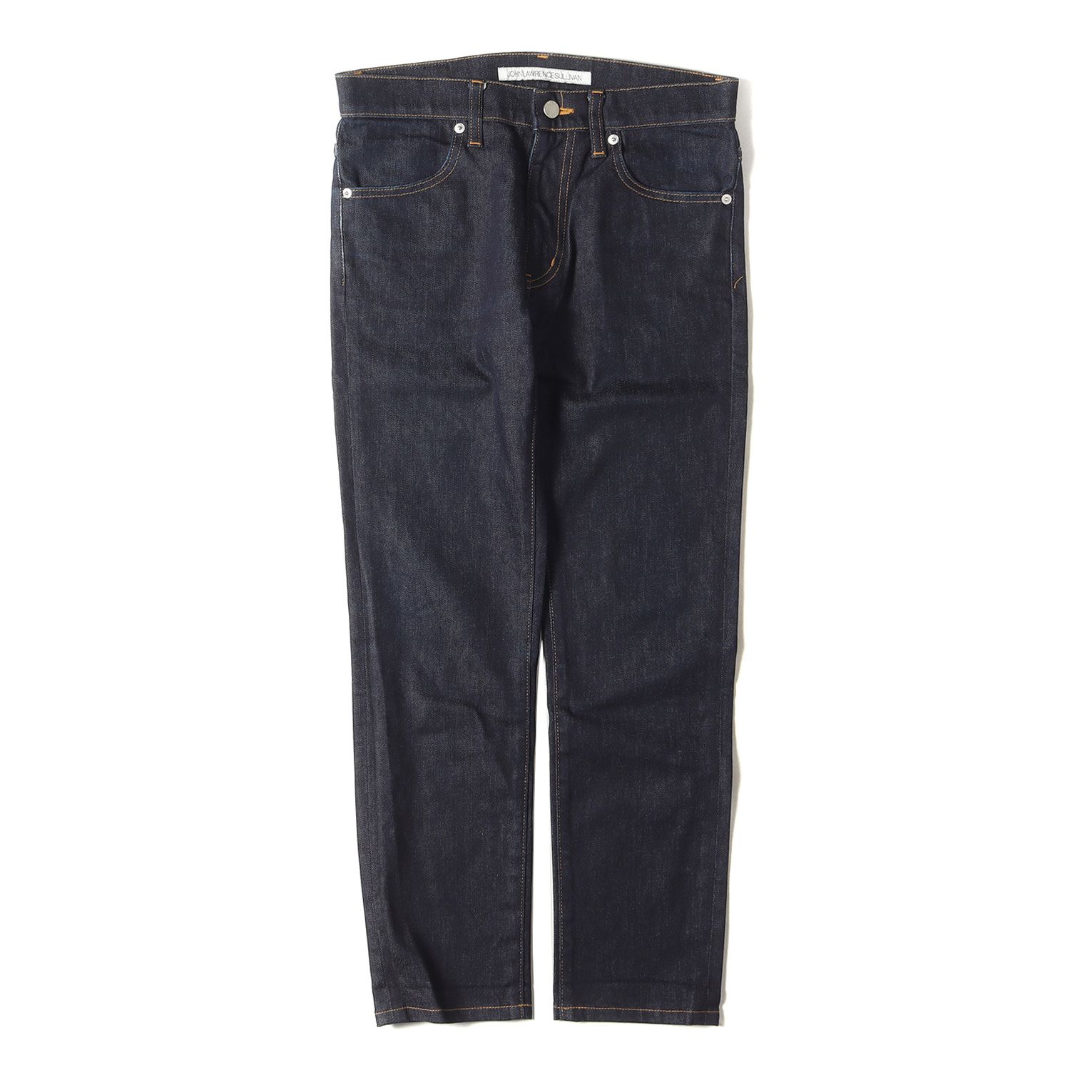 JOHN LAWRENCE SULLIVAN ジョンローレンスサリバン パンツ サイズ:34 ストレッチ リジッド デニム スキニーパンツ Rigid denim skinny pants ジッパーフライ ジーンズ ジーパン インディゴ 日本製