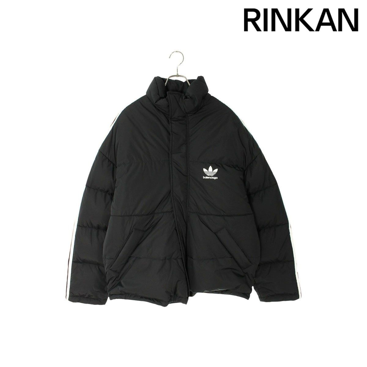 バレンシアガ ×アディダス adidas 23SS 714897 TNO19 3ラインオーバーサイズダウンジャケット メンズ 44