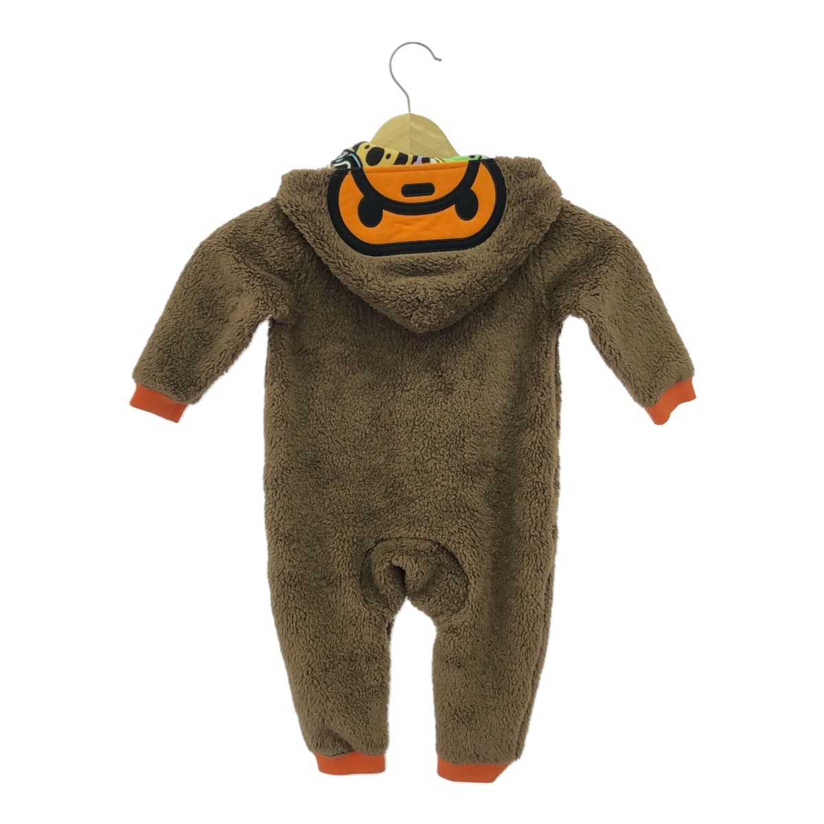 BAPE KIDS 青系カモフラロンパース 80 エイプキッズ フリース