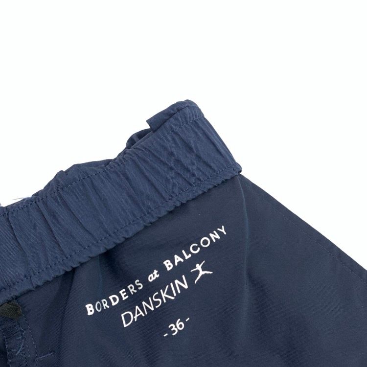BORDERS at BALCONY × DANSKIN パンツ ネイビー 36