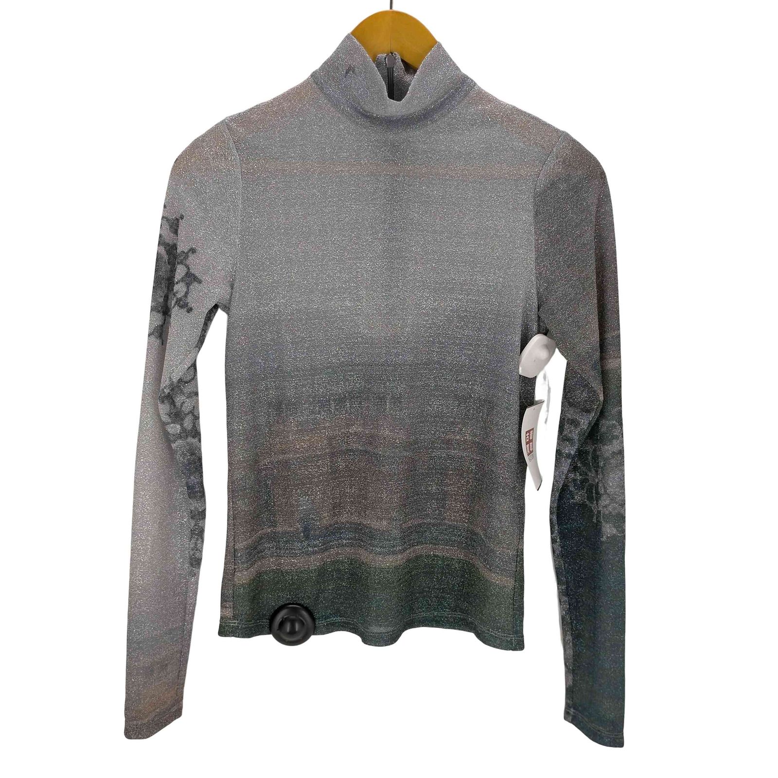 ヨウヘイオウノ yohei ohno Graphic Glitter Top レディース JPN 36
