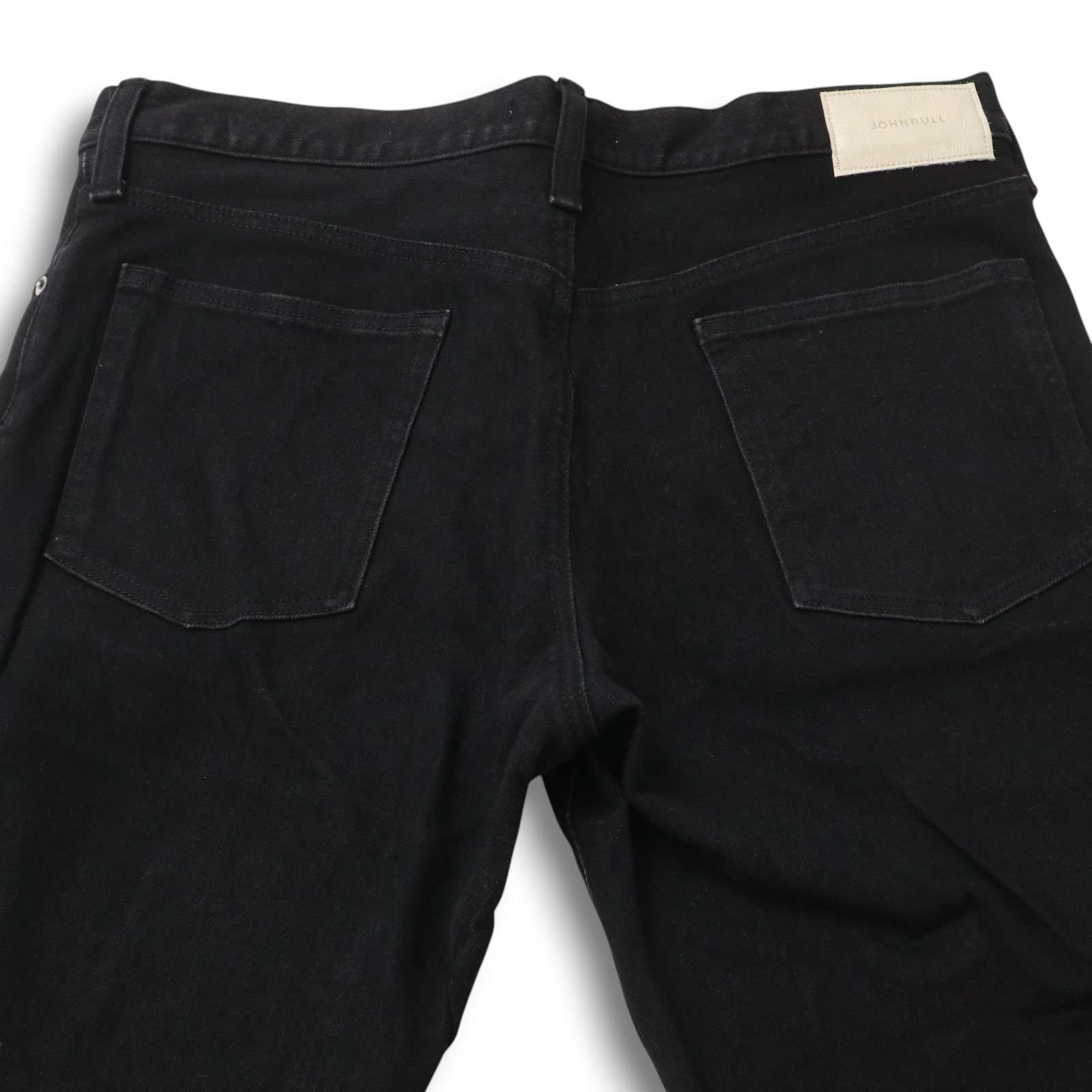 Johnbull ジョンブル 21515 ストレッチ☆ ブラック デニム パンツ 