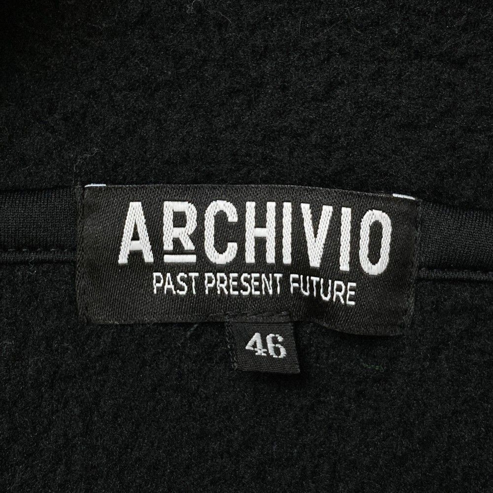 サイズ：46 ARCHIVIO アルチビオ パーカー ブラック系