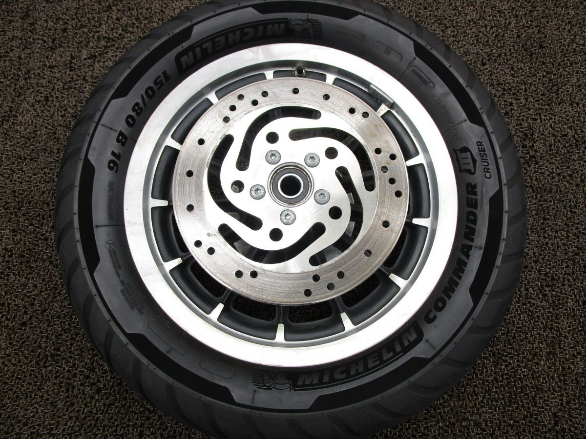 ハーレー XL1200L リアホイール ディスク □A1521 CX3 ハーレー CX3 Harley Davidson CX 動画有 FI インジェクション