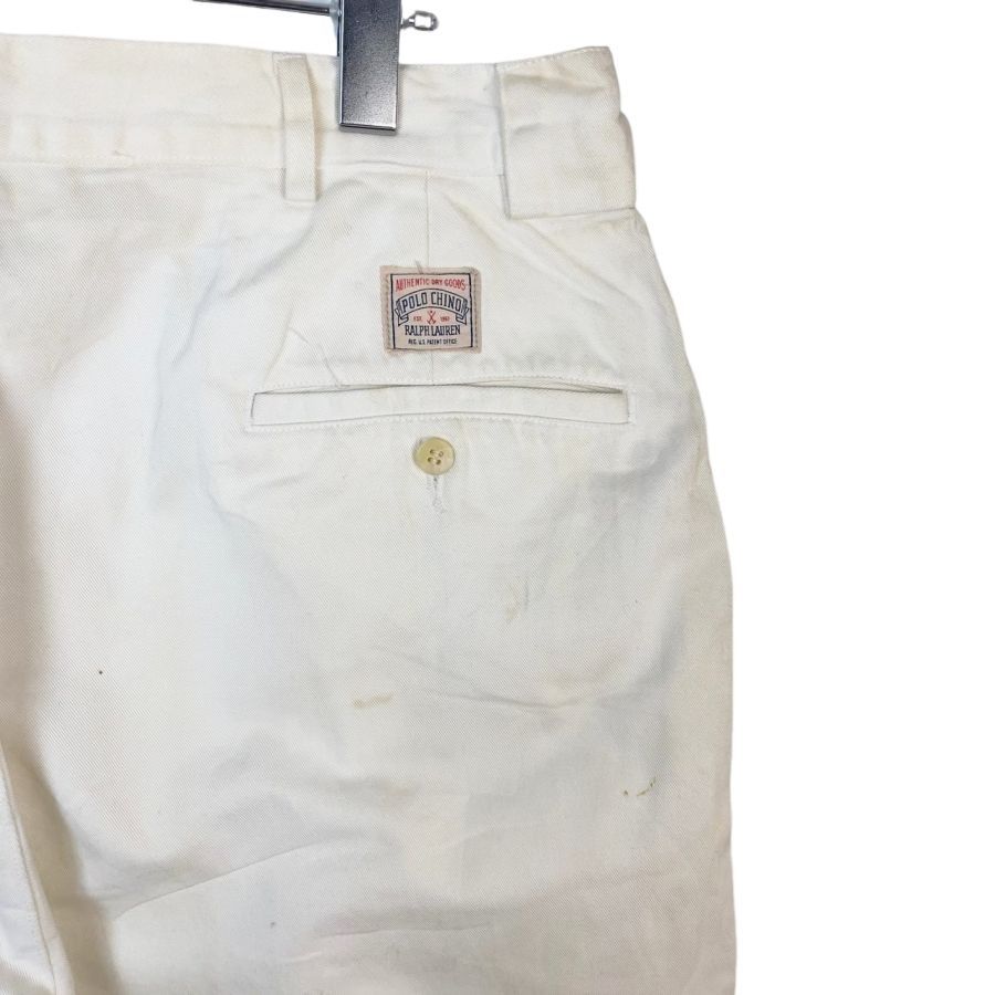 Polo Ralph Lauren 90s ポロチノ初期 USA製 W36 Polo Ralph Lauren 90s ポロチノ初期 USA製 W36 - メルカリ