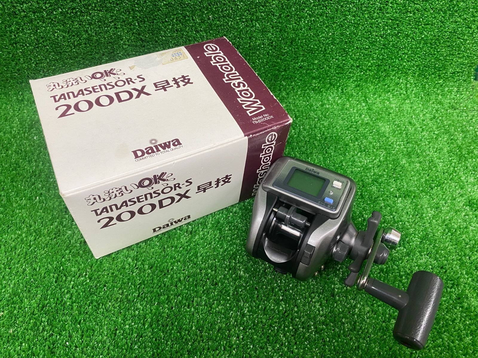 ダイワ デジタルリール タナセンサーS 250DX早技 +PEライン 美品