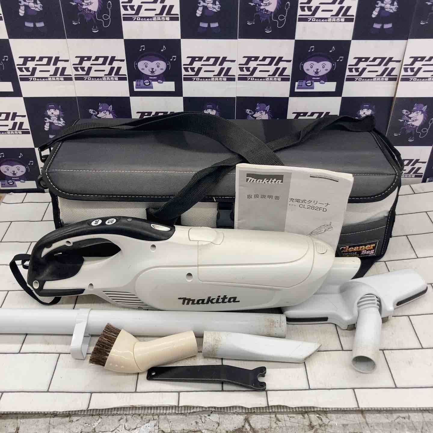 中古・非常によい】 マキタ CL108FDSHW 充電式クリーナー（ホワイト