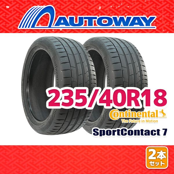 AUTOWAY】 新品 235/40R18 サマータイヤ CONTINENTAL SPORT