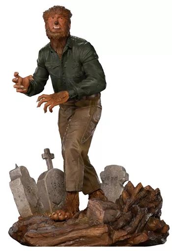 フィギュア　狼男 「狼男」 ユニバーサル・モンスター デラックス・アートスケール 1/10 スタチュー 中古】フィギュア 狼男 「狼男」 ユニバーサル・モンスター