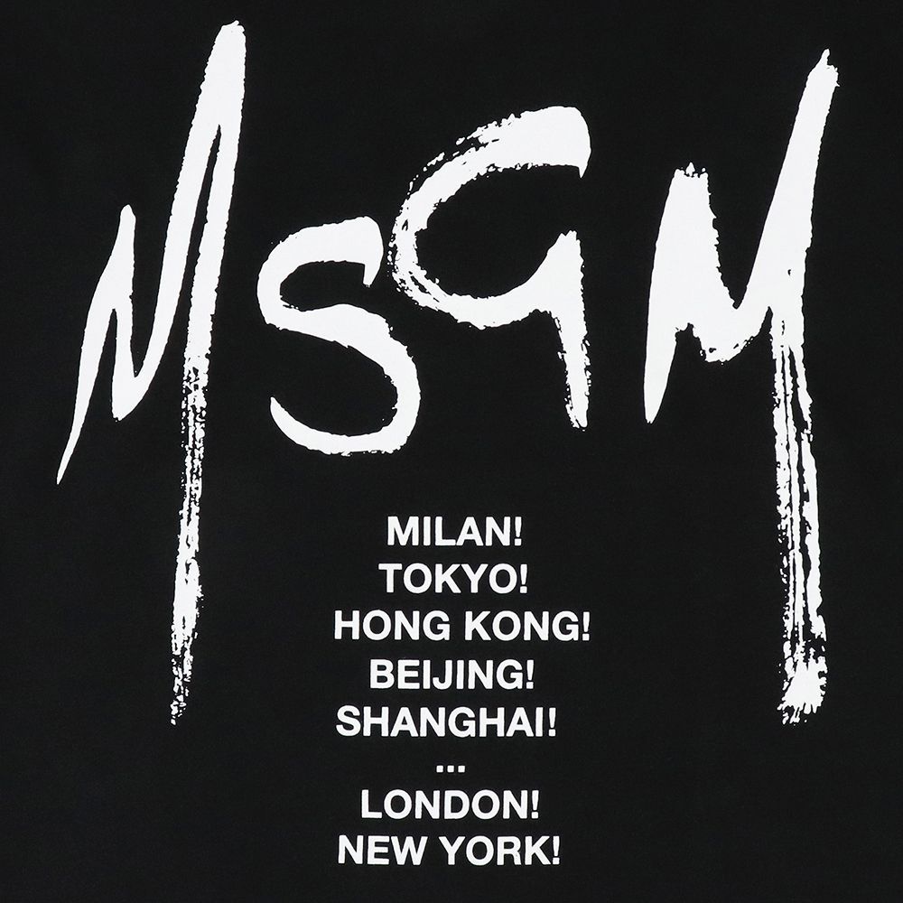 MSGM Tシャツ 半袖 エムエスジーエム 2641MDM174 195298 99