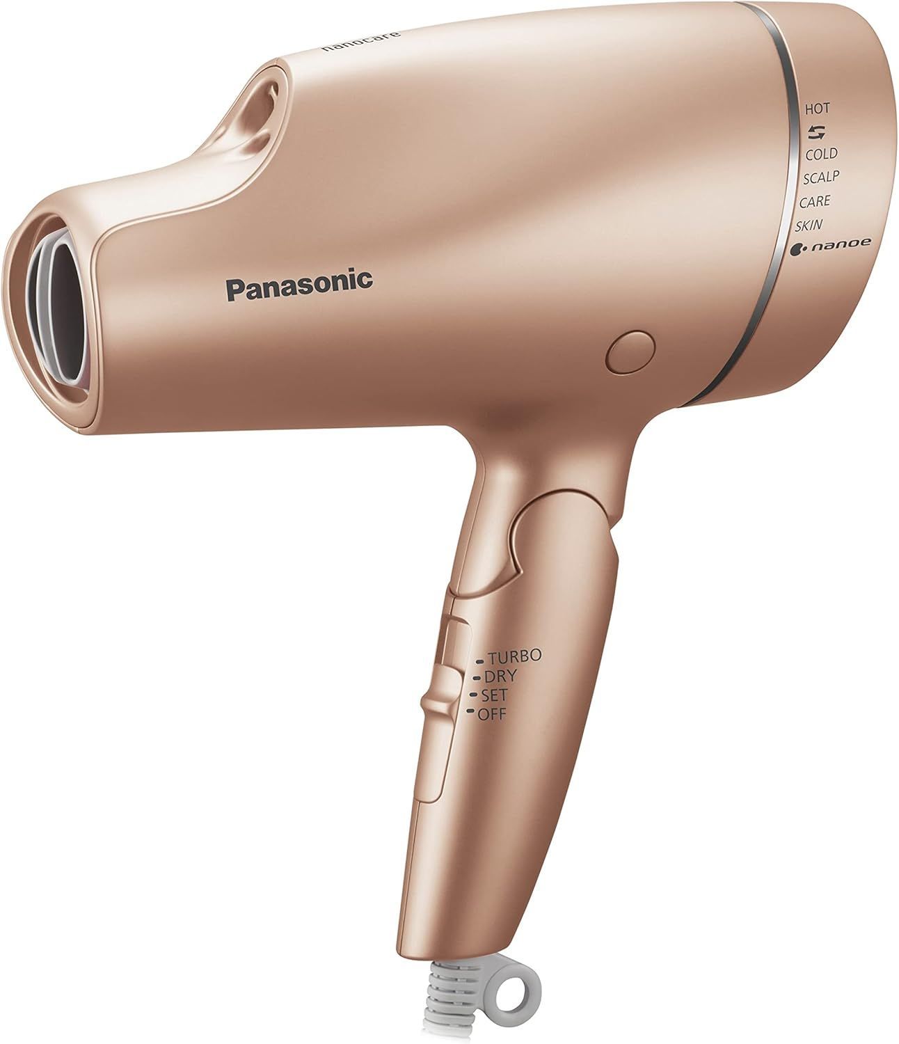 パナソニック ヘアドライヤー ナノケア ナノイー-ミネラル搭載 海外対応 ピンクゴールド EH-NA9F-PN