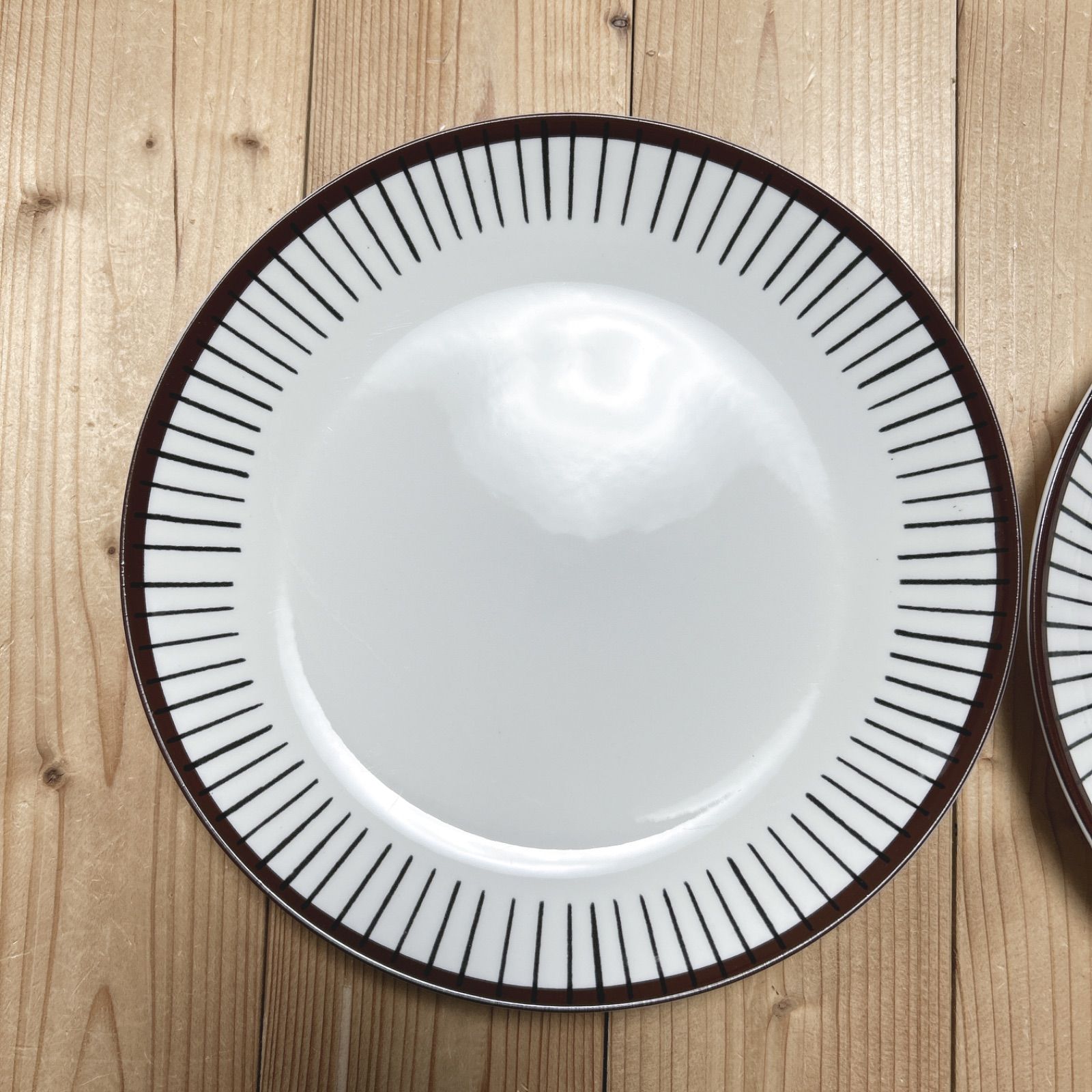 北欧 GUSTAVSBERG グスタフスベリ スピサリブ プレート 22ｃｍ ２枚セット