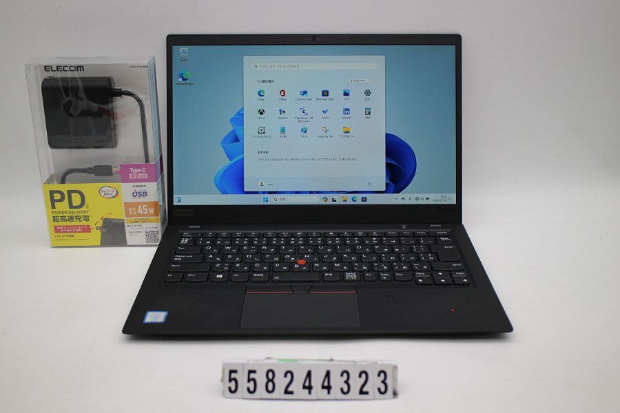 Lenovo ThinkPad X1 Carbon 6th Gen Core i5 8350U 1.7GHz/8GB/256GB(SSD)/14W/FHD(1920x1080)/Win11 【558244323】