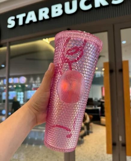 新品未使用 日本未発売 ブラック ピンク BLACKPINK Starbucks