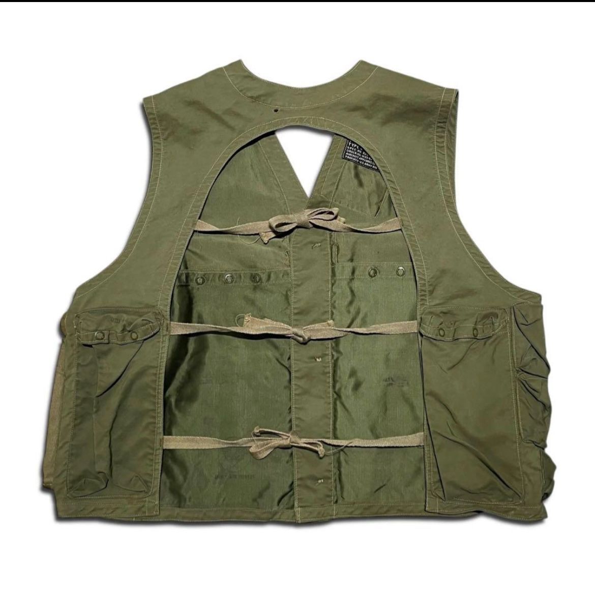 米軍実物 40s 50s 空軍 ミリタリーベスト ヴィンテージ C1 アメリカ 米
