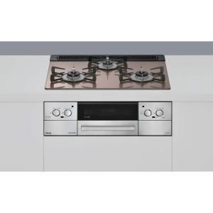 3営業日で発送 RINNAI リンナイ RHX31W42J2RW ビルトインガスコンロ Lisseシリーズ 標準幅60cm スモーキーピンク 同等品 RHS31W42J2RSTW