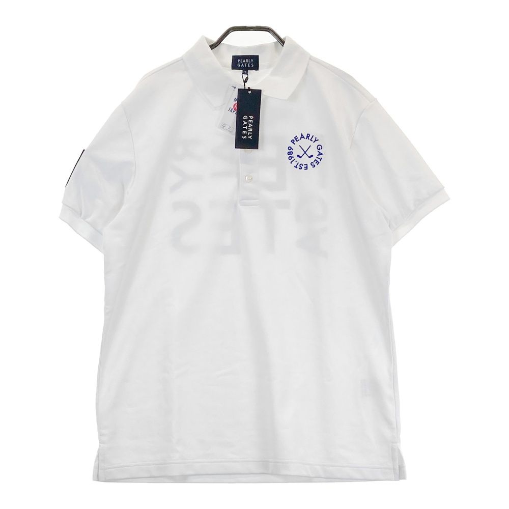 【新品・タグ付】PEARLYGATES　メンズ6　半袖ポロシャツ 中古 メンズ パーリーゲイツ PEARLY GATES 半袖ポロシャツ 6(LL