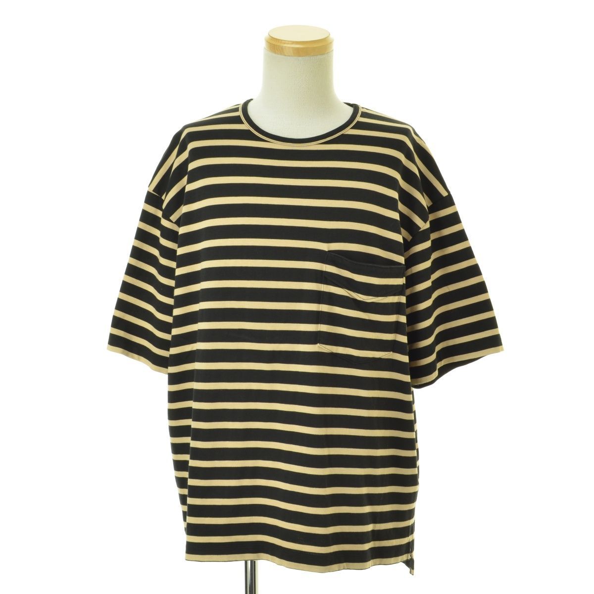 I*x様 AUBERGE　CAMELIA　ボーダーシャツ CAMELIA】ブラックベース × レッドライン – auberge.shop