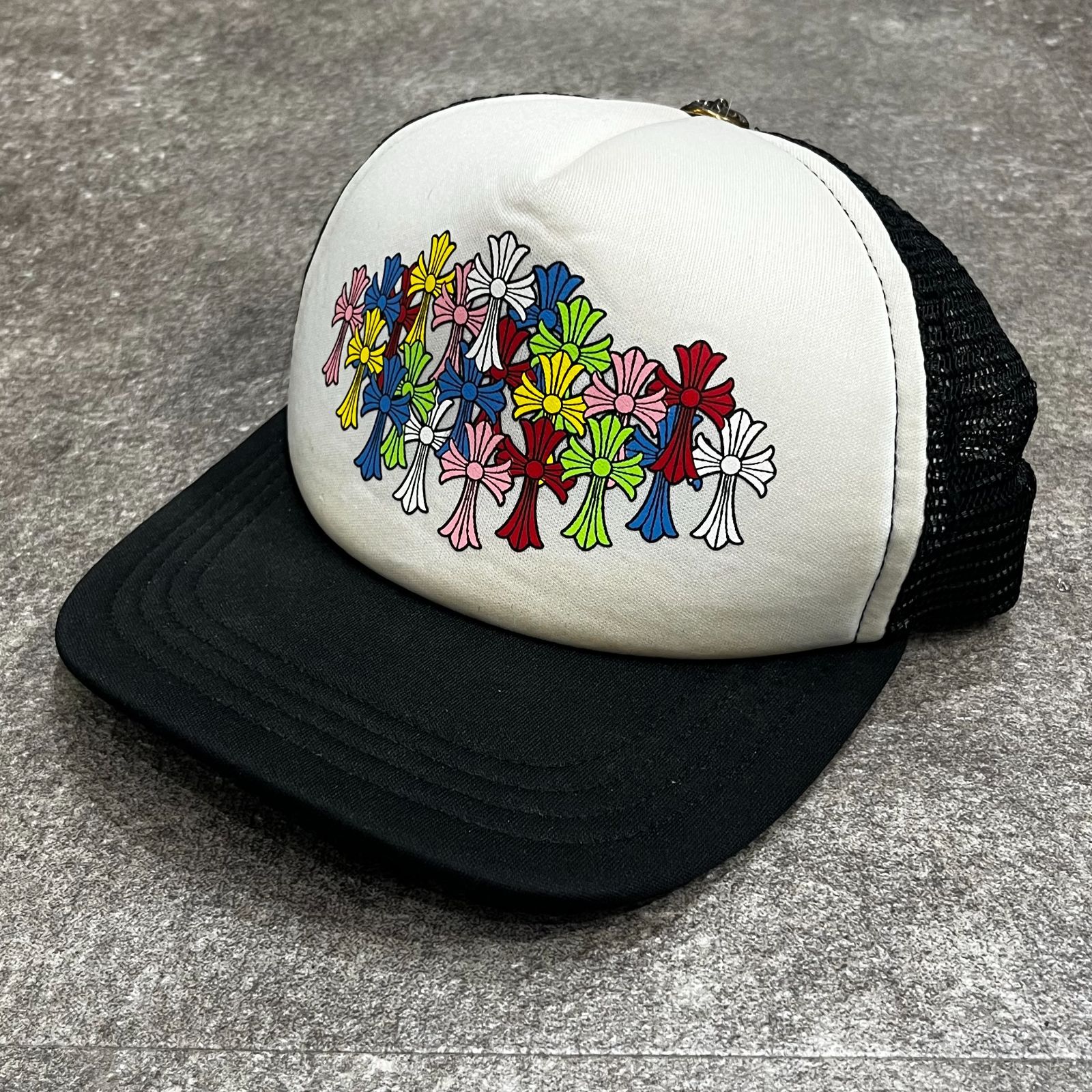 国内正規 CHROME HEARTS MLTCOL CEM CRS Tracker Cap マルチ