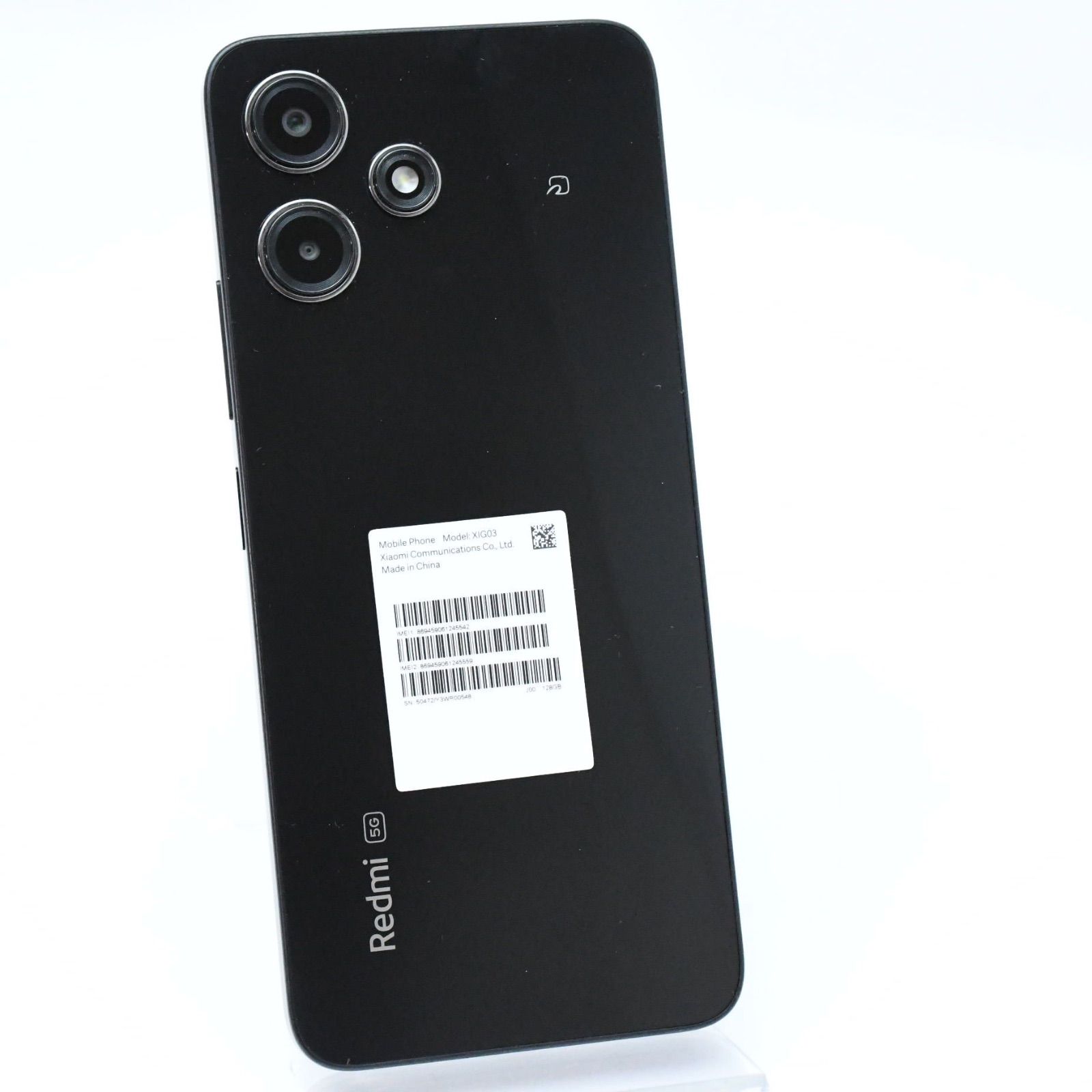 au SIMフリーRedmi12 5G XIG03 128GB ブラック - メルカリ