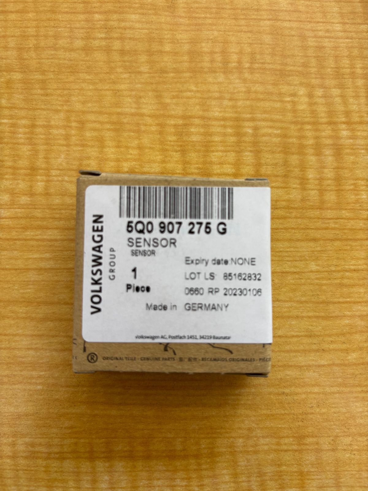 VW純正部品 ティグアン FタイヤプレッシャーセンサーRH