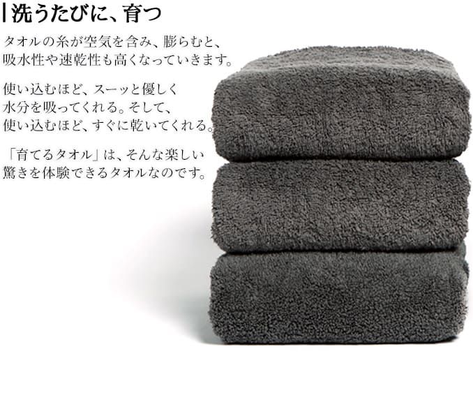 フェイスタオル フォグブルー