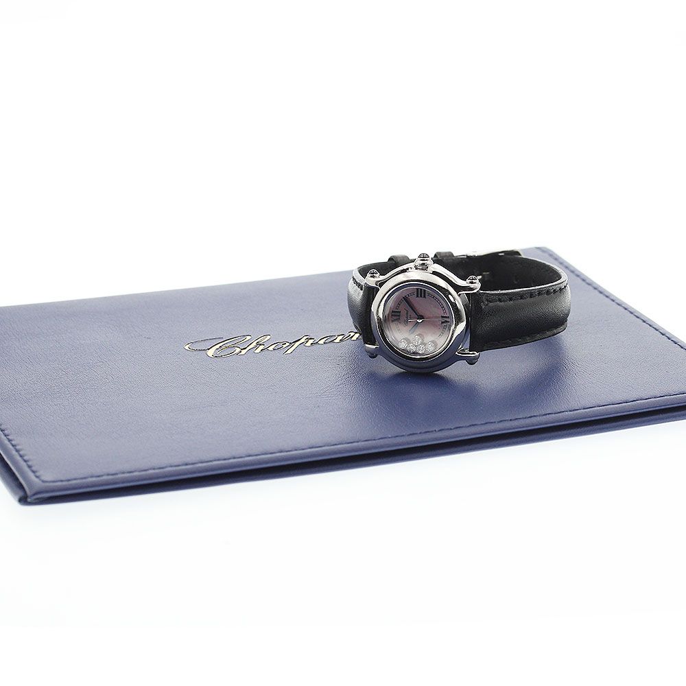 ショパール Chopard 27/8245-23 ハッピースポーツ 5Pダイヤ クォーツ  