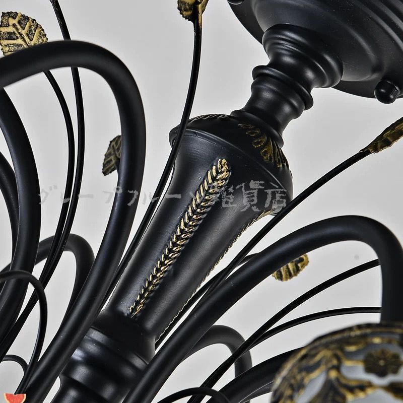 感溢れるシャンデリア ペンダントライトLEDランプ天井照明器具シーリングライト6灯