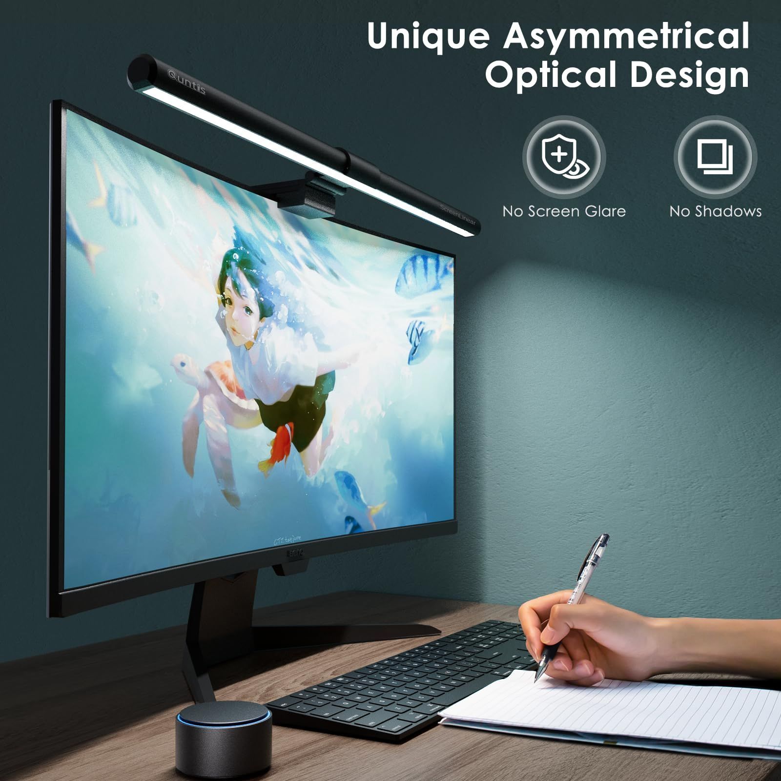 高演色性 曲面モニター適用