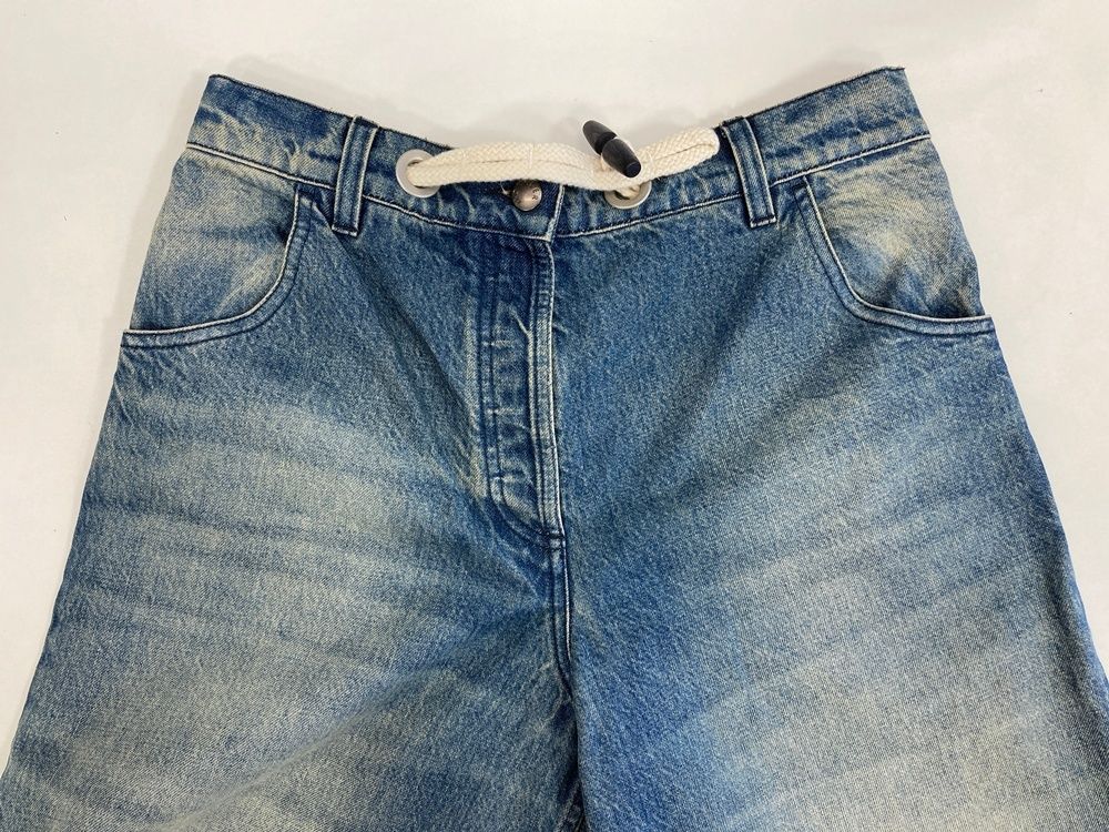 希少✨ MONCLER PALM ANGELS コラボ バギーデニム フリンジ