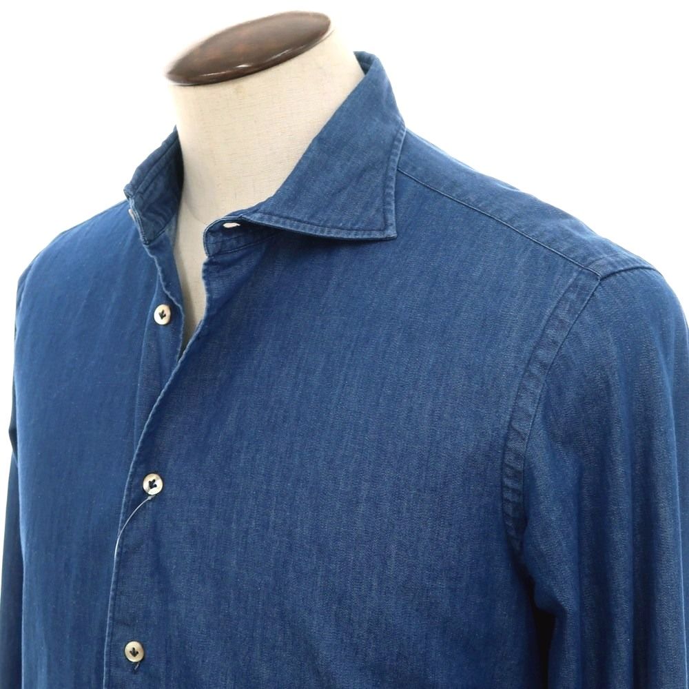 新品 ボリエッロ BORRIELLO コットン ホリゾンタルカラー 長袖ポロシャツ M ネイビー BORRIELLO コットン ホリゾンタルカラー 16 41 チェック柄 - メルカリ